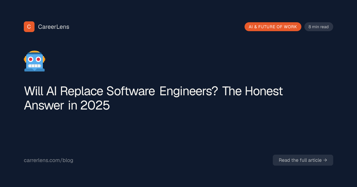 Will AI Replace Software Engineers in 2025? The Honest Answer ...